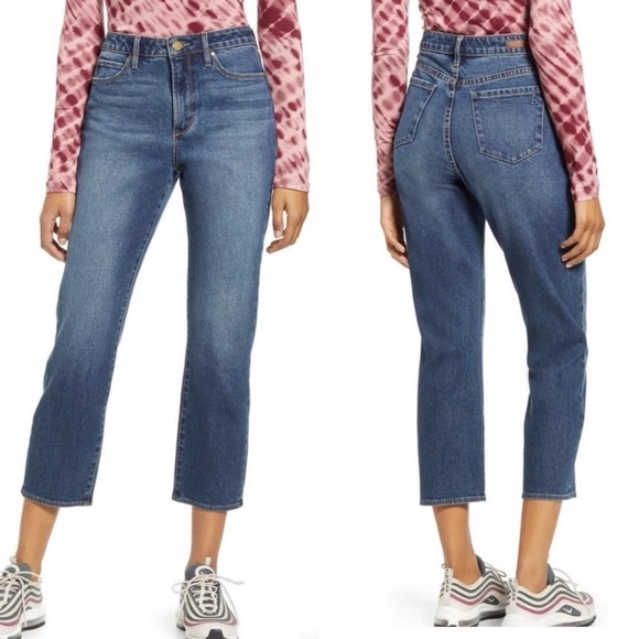Articles of Society High Rise Straight Crop Jeans - Picture 1 of 12
